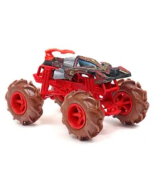 Hot Wheels Racing Free Wheel Die Cast Monster Scorpedo  - Red