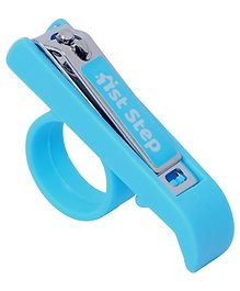 1st Step Baby Nail Clipper Easy Grip (Blue)