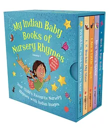 My Indian Baby Book of Rhymes Board Books by Juggernaut - English