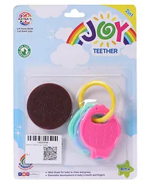 Ratnas Joy Rattle Teether- Color May Vary