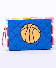 Blooming Buds Toiletry Kit - Basketball Blue
