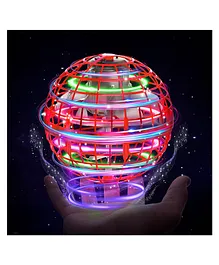 Dhawani Flying Ball with LED Lighting - Red