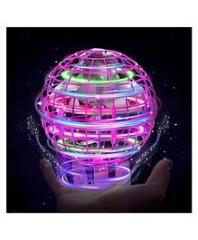 Dhawani Flying Ball with LED Lighting - Pink