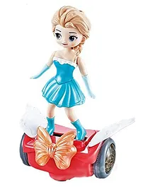 Dhawani Ice Princess Balancing Car - Multicolour