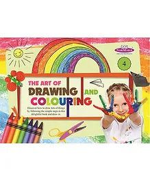Drawing And Colouring Book 4 - English