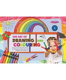 Drawing And Colouring Book 8 - English