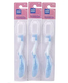 Mee Mee Tooth Brush Pack Of 3 - Blue