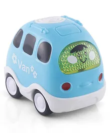 Zoe Musical Toy Van with LED Lights - Blue