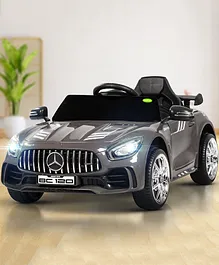 Baybee Spyder Pro Rechargeable Kids Battery Operated Car with Music & Light- Ash