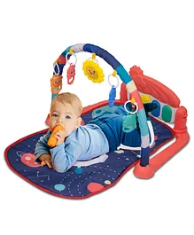 Baybee Piano Activity Play Gym for Babies with Rotatable Piano & 5 Hanging Baby Rattle Toys (Print & Design May Vary)