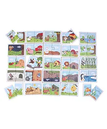 Funskool Animals & Their Homes Jigsaw Puzzle - 25 Pieces