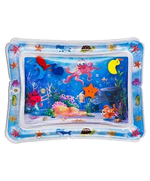 Vworld Baby Kids Water Mat Toys Inflatable Tummy Time Leakproof Water Mat, Fun Activity Play Center Indoor and Outdoor Water Mat for Baby Random Design-Multicolor
