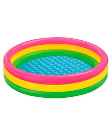 Vworld Kid's Inflatable Baby Bath Tub Pool, 3ft, 3-6 Years (Multicolour)