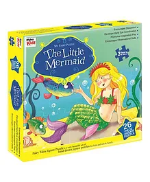 Braino Kids My Fairy Puzzle The Little Mermaid - 26 Pieces