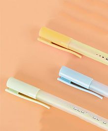 Kunya Neon Colors Liquid Glue Stick Pens with 1mm Pin Point, Mess Free Liquid Glue Pens for School going Children, Craft. Office Pack of 3