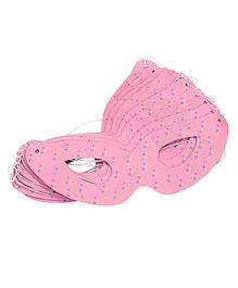 Karmallys Eye Mask Dotted Print Pack Of 10 - Light Pink