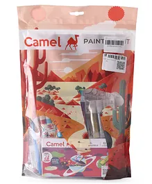 Camel Painting Kit 9 Pieces - Multicolour