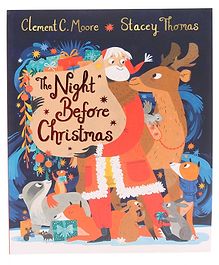 The Night Before Christmas Illustrated by Stacey Thomas - English