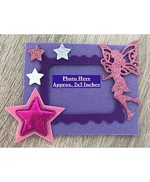 Kalacaree Star Fairy Theme Magnetic Photo Frame - Lavender