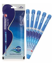 Cello Butterflow Simply Ball Pen - Blue Ink