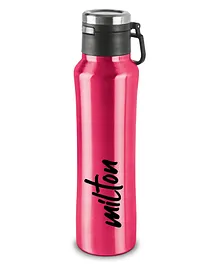 Milton Gulp 600 Thermosteel 24 Hours Hot or Cold Water Bottle Pink - 575 ml