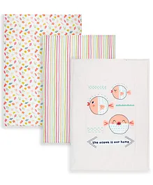 Tidy Sleep Sea Friends Diaper Changing Mats For Baby Pack Of 3
