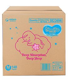 MamyPoko Extra Absorb Pant Style Diaper Medium Size- 148 Pieces