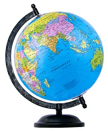 Rotating Educational World Globe - Multicolour
