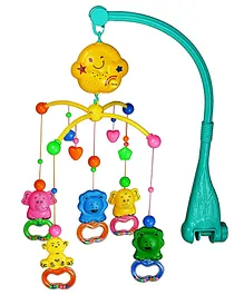 Rotating Zoo Musical & Light Rattle for Kids Cot Mobile for Cradle for Baby  Jhoomer for Kids Bed Pack of 1 - Multicolor
