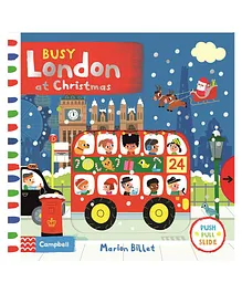 Busy London at Christmas Story Book - English