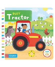 Busy Tractor Board Book - English