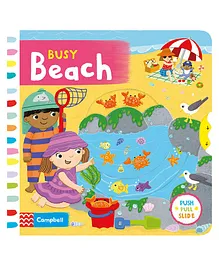 Busy Beach Board Book - English