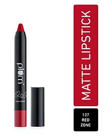 Plum Twist & Go Matte Lipstick Red Zone - 137 (Chilly Red)