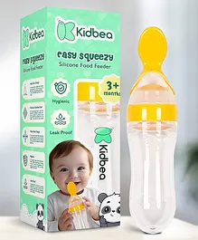 Kidbea Baby Feeding Spoon - Yellow