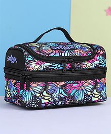 Smiggle Lunch Bag with Butterfly Print- Multicolour