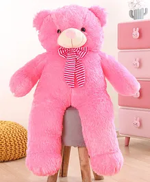 Play Nation Teddy Bear Soft Toy Pink  - Height 90 cm