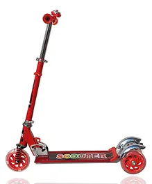 Sanjary 3 Wheel Kids Scooter Smart Kick Scooter with Foldable  feature for kids color & design may vary