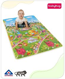 Babyhug Matoctopus Printed Play Mat - Blue & Green