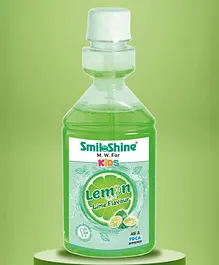 SmiloShine Mouthwash for Kids  Lemon Lime Flavor - 150 ml
