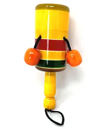 A&A Kreative Box Wooden Tube Rattle( Available In Assorted Colours )