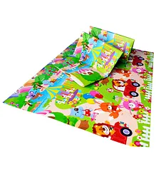 Baby Play Mat Reversible Waterproof Foldable - Multicolour
