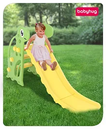 Babyhug Dino Slide- Green & Yellow