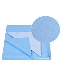 Kritiu Small Size Bed Protector Mat Dry Sheet - Skyblue