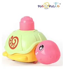 NeonateCare Push and Go Turtle Toy - Green Color