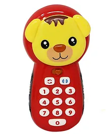 WISHKEY Plastic Electronic Musical Toy Phone for Kids Multicolor (Set of 1)