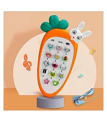 NeonateCare Smart Phone Cordless Feature Mobile Phone Toy - Orange