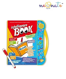 Intelligence Book  Interactive Book Musical English Educational Phonetic Learning Book for  Kids Toddlers Educational ABC and 123 E Learning Kids Electronic Activity Notebook