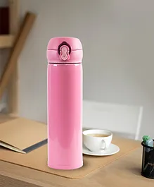 Yellow Bee Stainless Steel Thermos Flask, Pink - 500 ml
