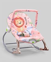 Baby Rocker With Electric Vibrating Music- Pink