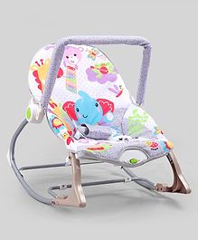 Baby Rocker With Electric Vibrating Music- Purple